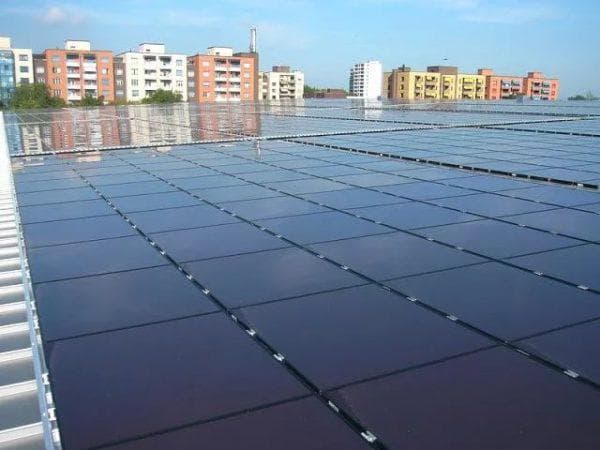 солнечные батареи на крыше