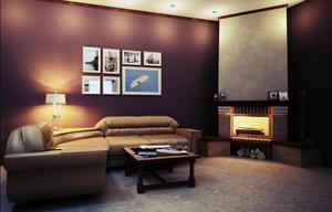 Комната отдыха в сауне в стиле модерн - это решение очень смелое и яркое.