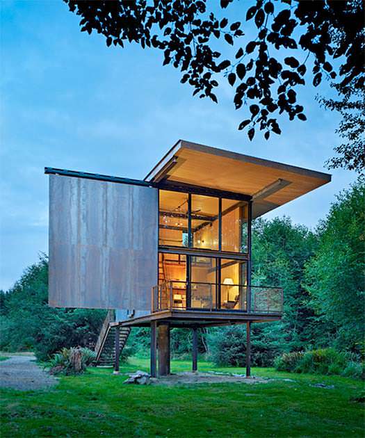 Домик охотника и рыбака Sol Duc Cabin