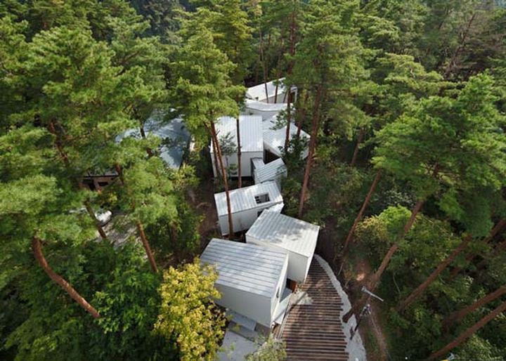 7. Резиденция Дайзен (Япония) архитектура, дизайн, дом
