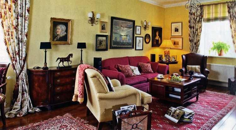 Английский стиль в интерьере квартиры и дома (35 фото)