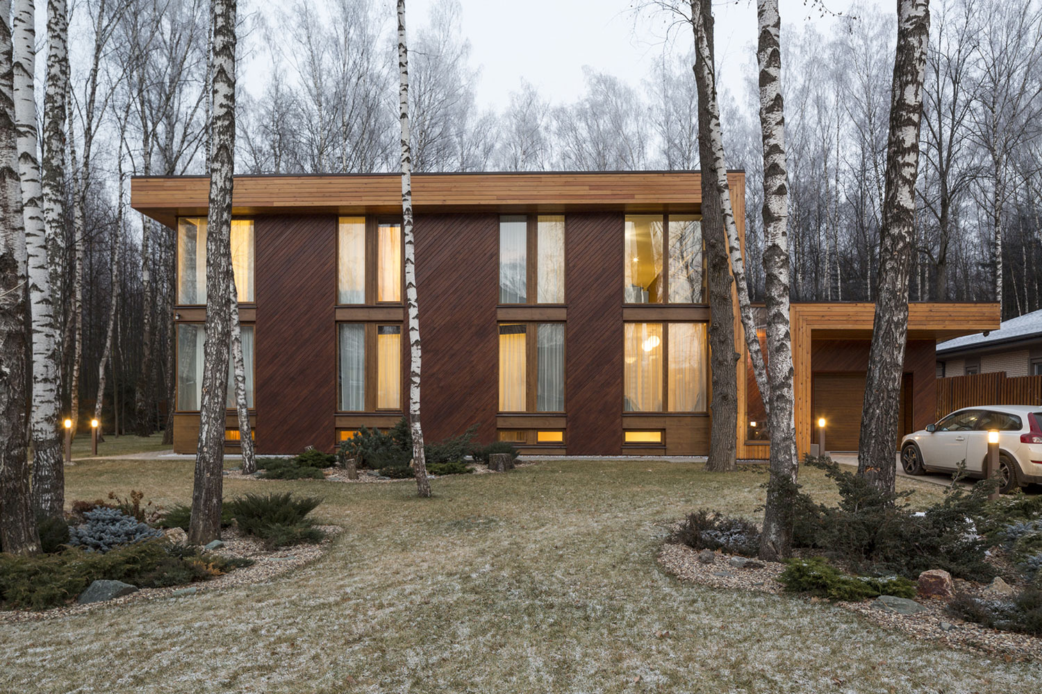 Проекты современные деревянные дома