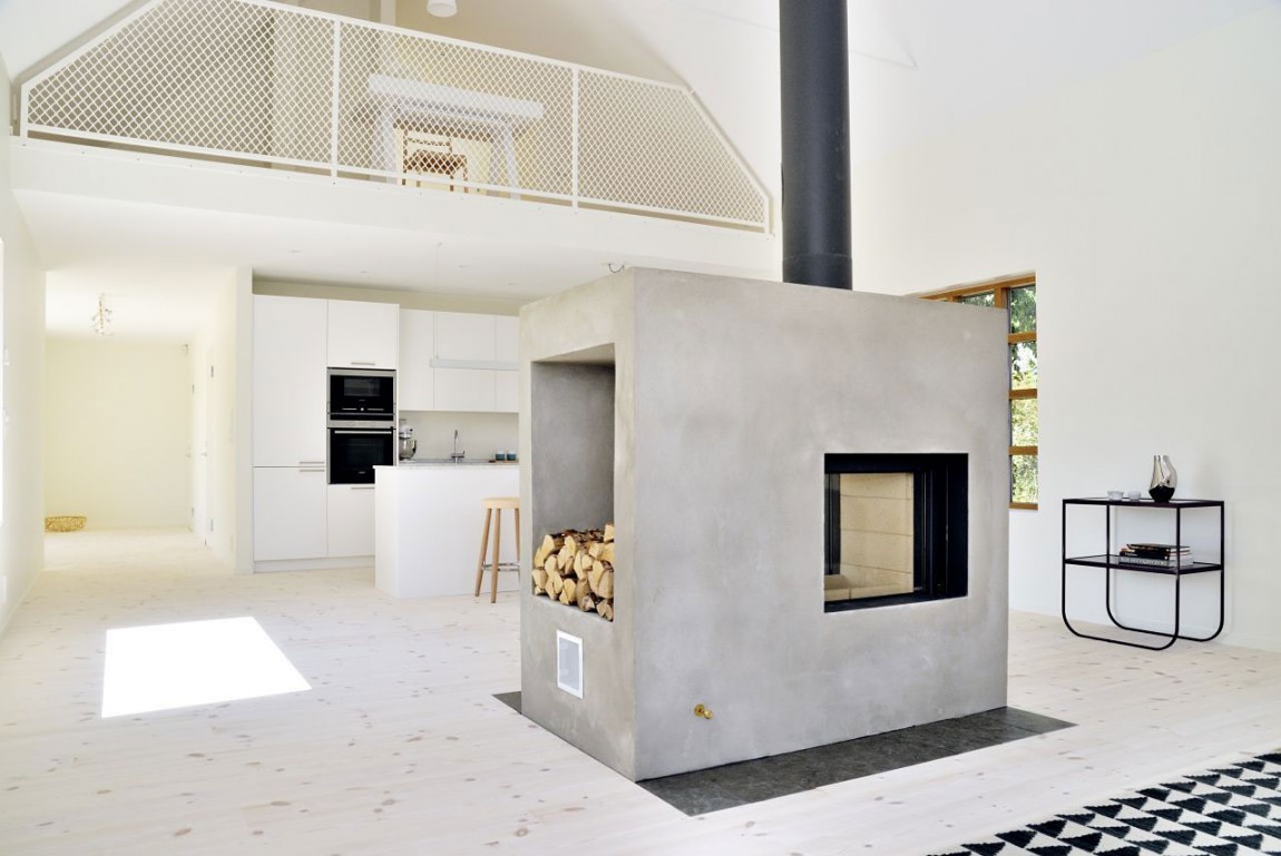 Дизайн интерьера дома в Швеции