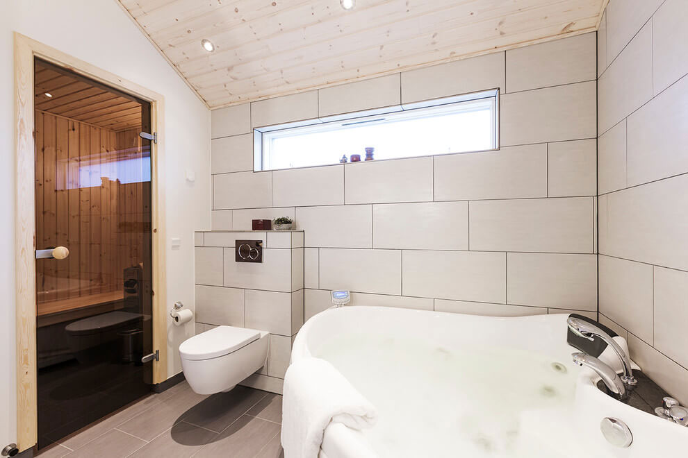 Дизайн интерьера ванной комнаты Trend Summer House