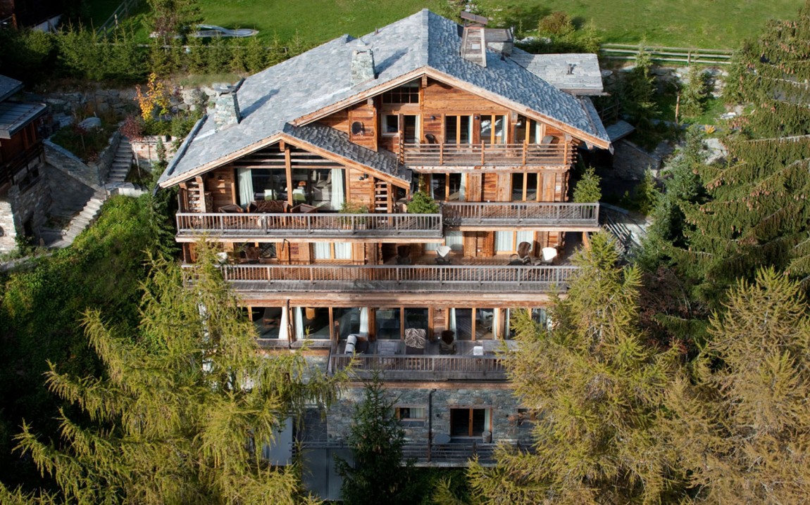 Шале Dent Blanche на горнолыжном курорте в кантоне Вале, Швейцария