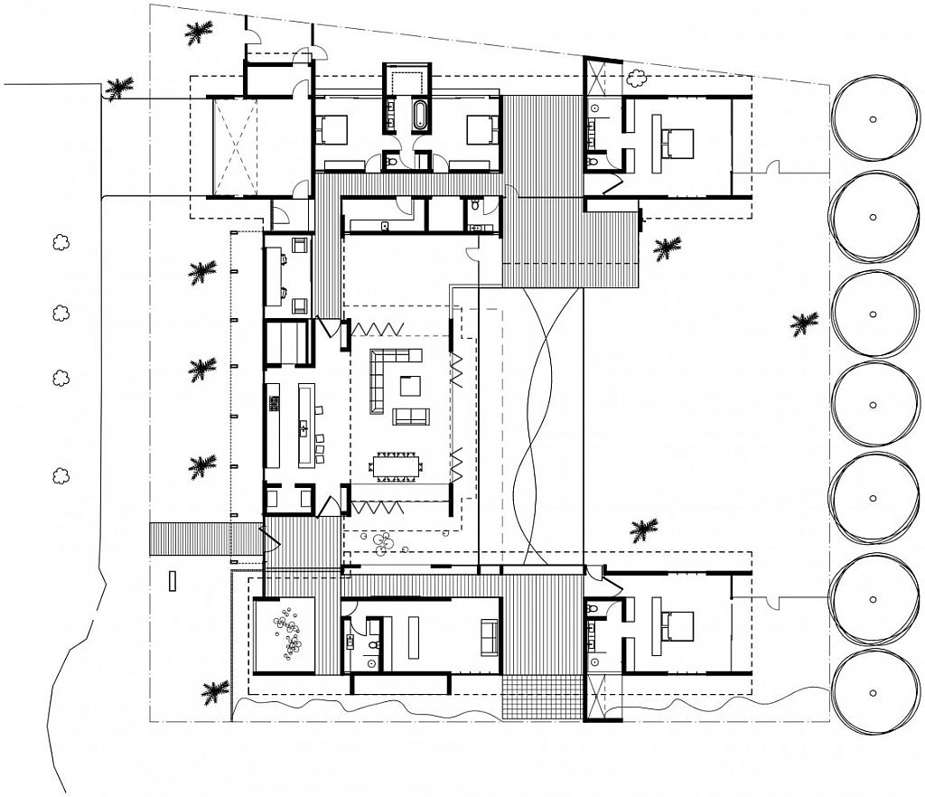 План дома Dune House в Квинсленде