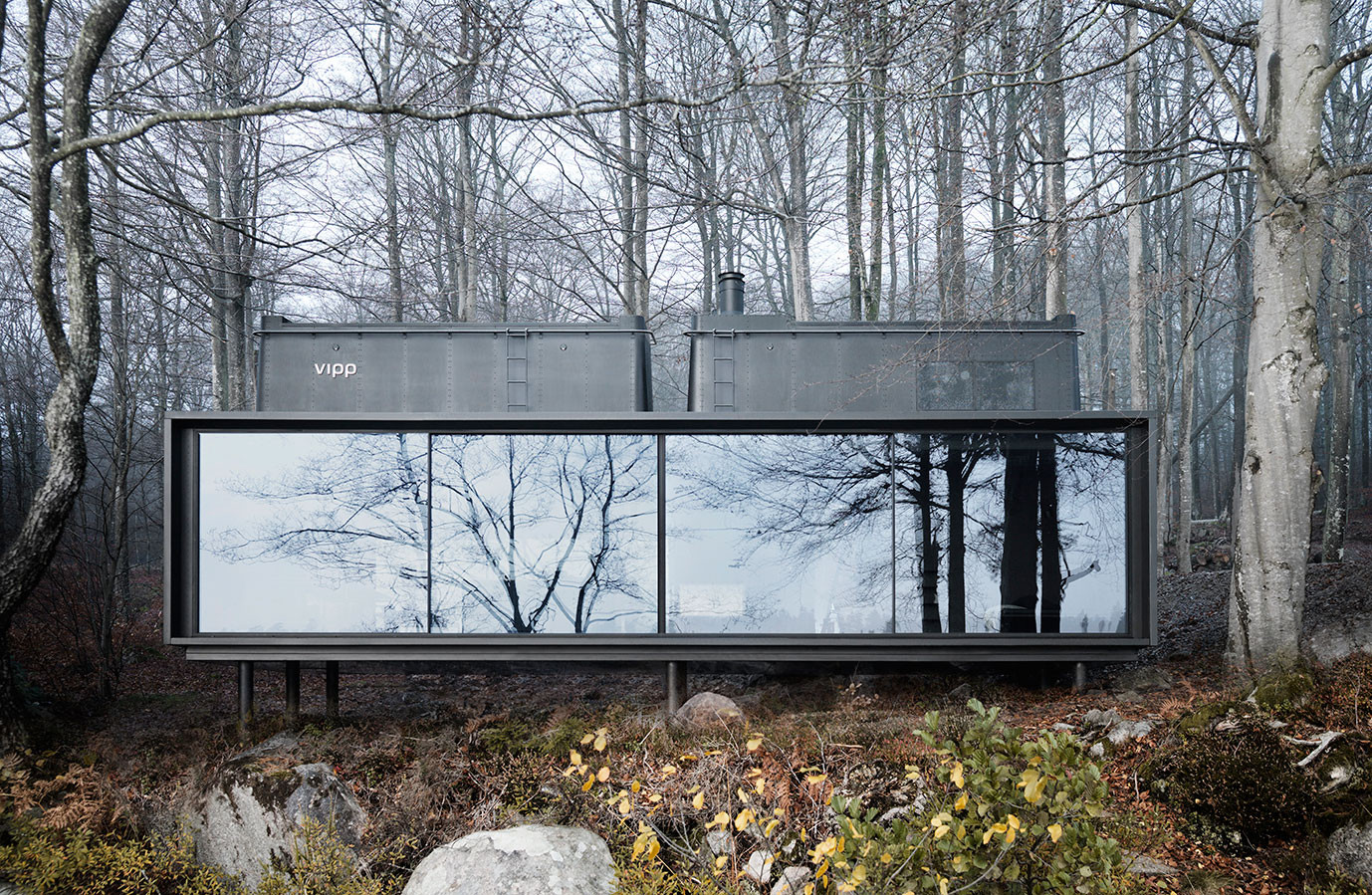 Дизайн интерьера дома на природе от студии Vipp