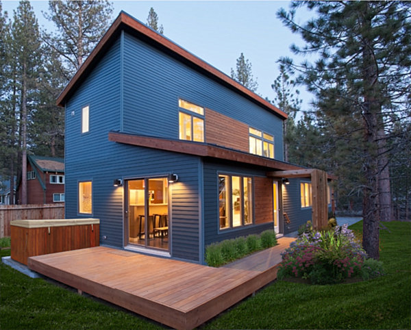 Современный дизайн дома Blu