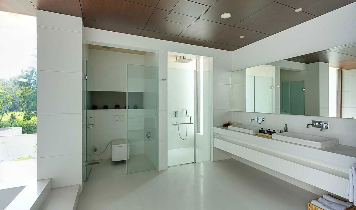 Дизайн интерьера ванной комнаты от DADA Partners в Индии