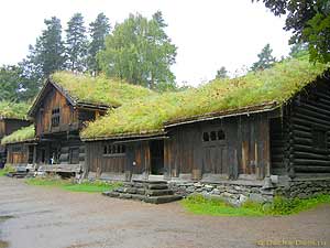 старинные деревянные дома
