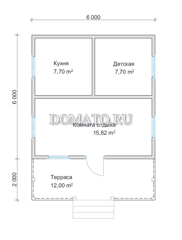 планировка дачного дома