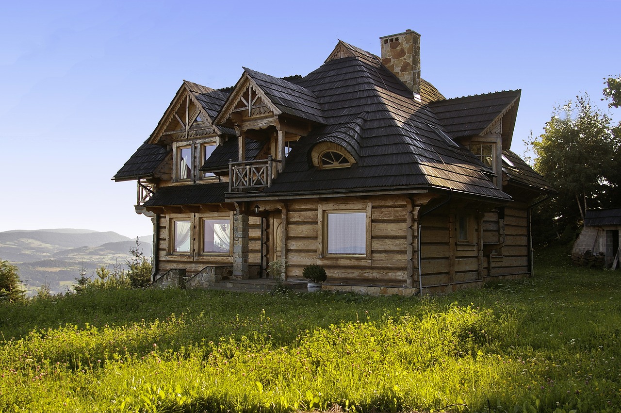 деревянные дома фото