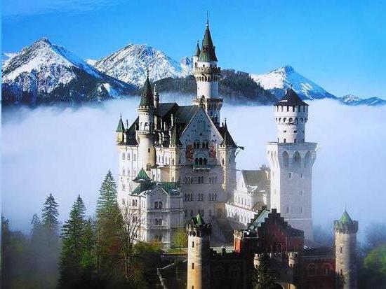 самые красивые дворцы и замки мира 
