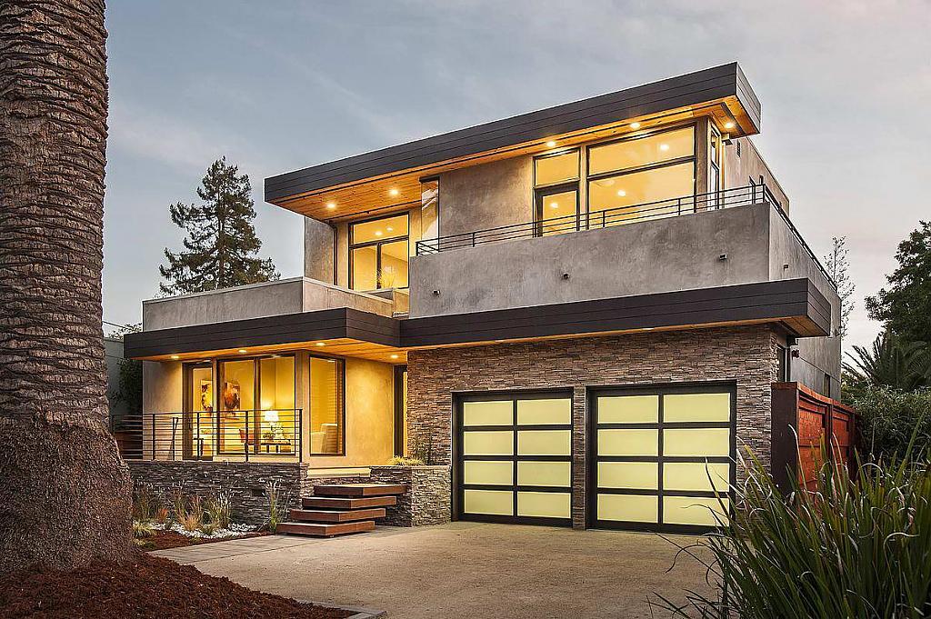 Дизайн частного дома Burlingame Residence в Калифорнии