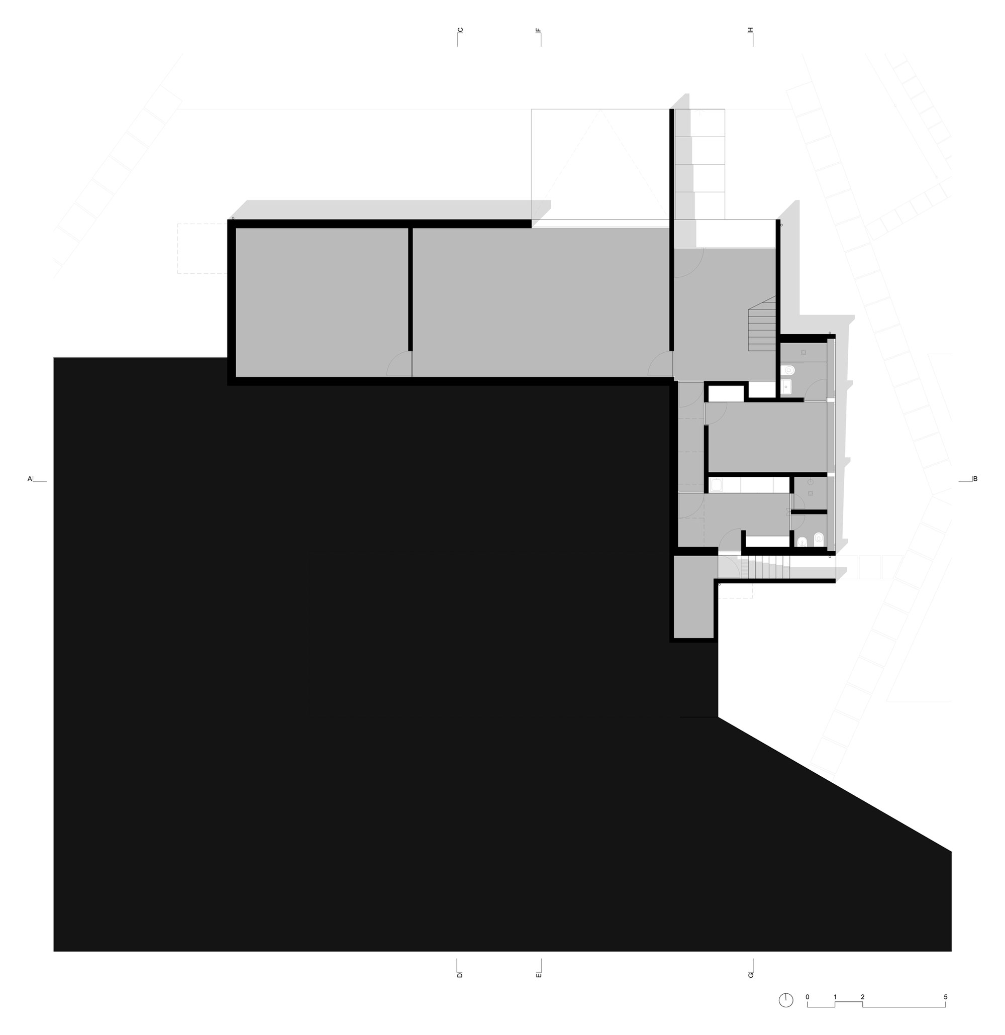Схема виллы Aroeira III House