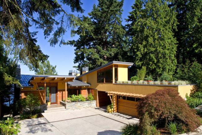 Проекты домов с гаражом под одной крышей: 70 лучших готовых идей