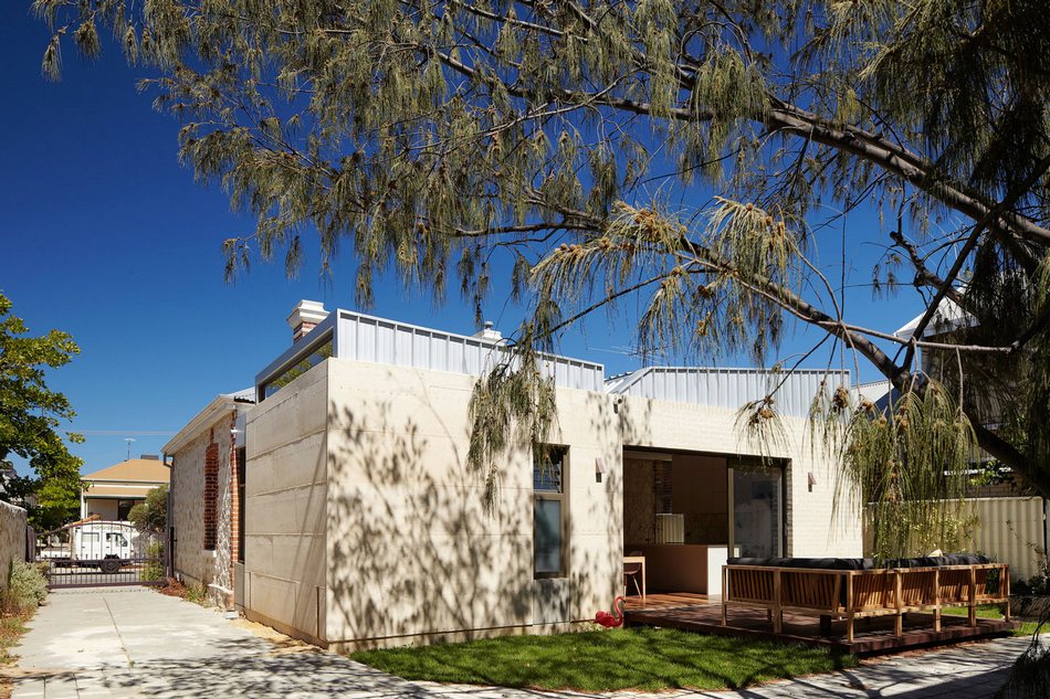 Одноэтажный домик в спальном районе Западной Австралии