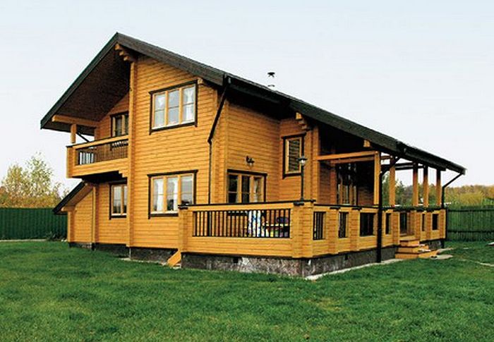 деревянный дом 100 кв м