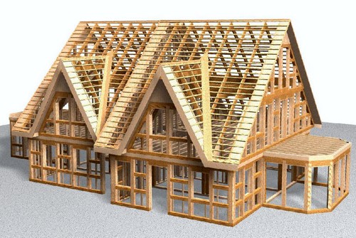 Варианты деревянных домов