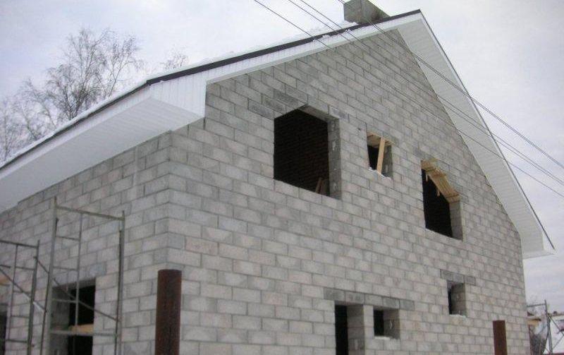 Строительство дома из пенобетона
