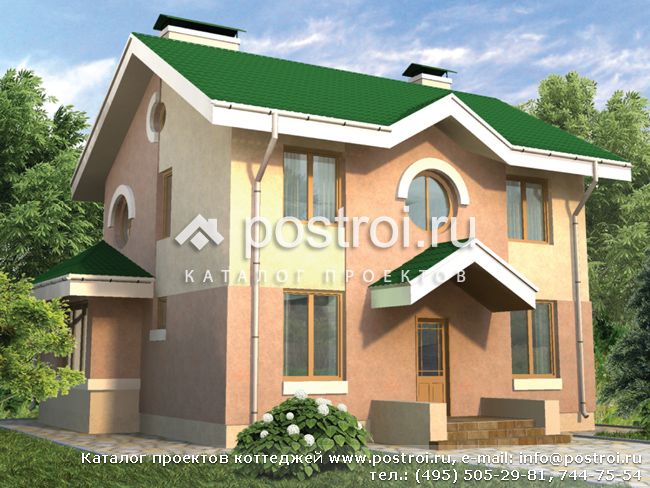 Типовой проект дома до 150 кв.м № C-139-1P