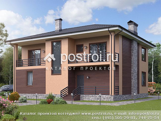 Проекты домов москва № V-184-1P