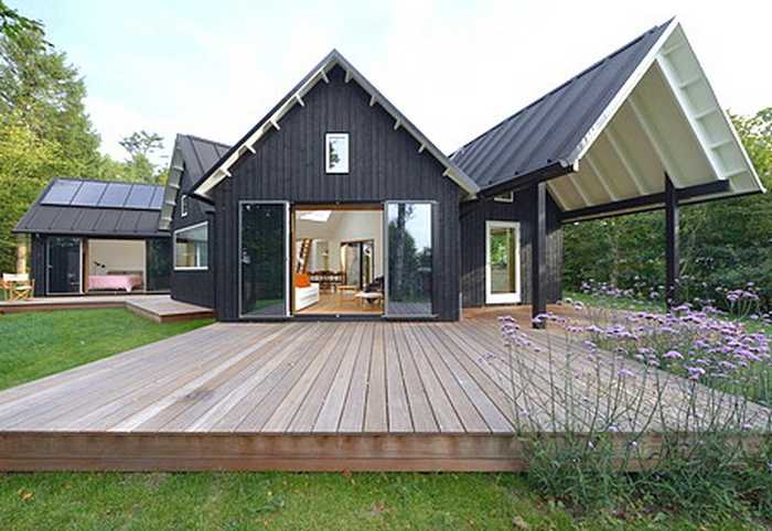 Каркасные дома в скандинавском стиле