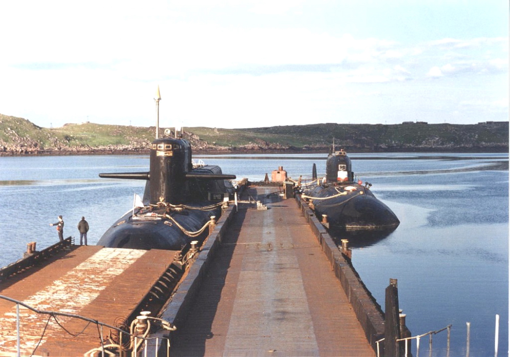 Гремиха база подводных лодок
