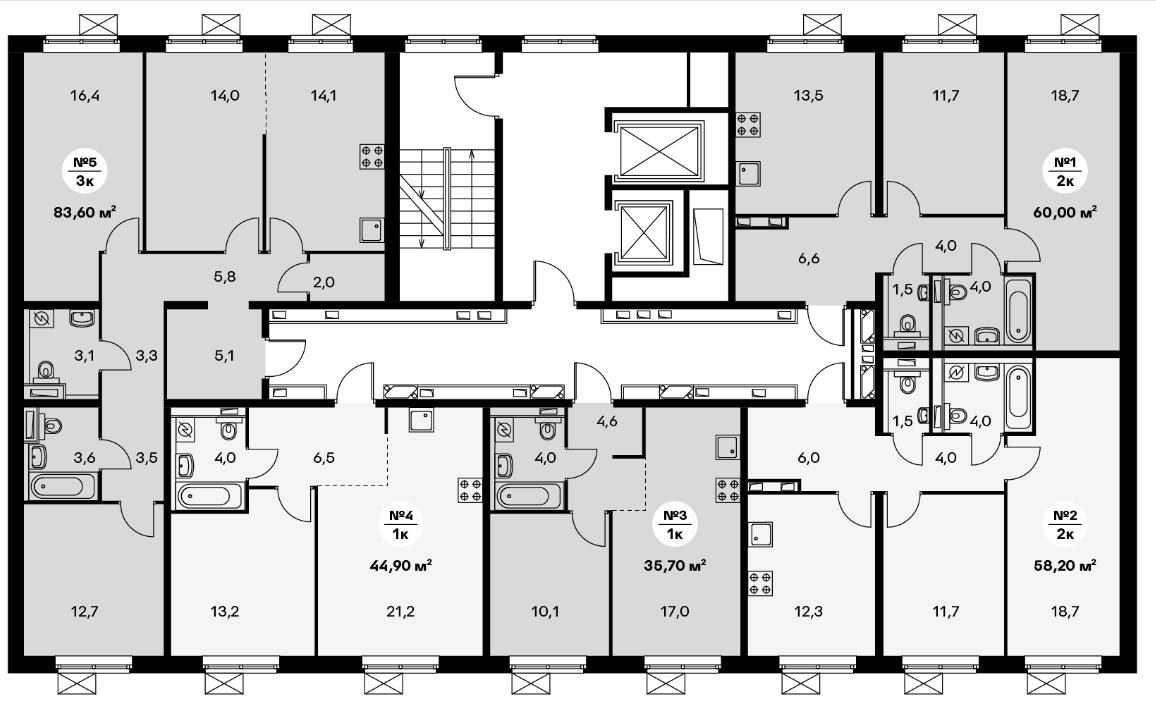 П 18 22 планировка квартир с размерами: Март 2023 ᐈ 🔥 (+50 фото) Схемы и  фото планировки квартир п 18 22 серии с размерами удачные решения —  SkAlice.ru | Всё о ремонте и дизайне интерьера