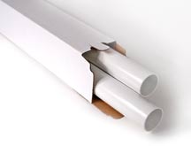 4ft PVC Central Vacuum Pipe (two 2-foot tubes)