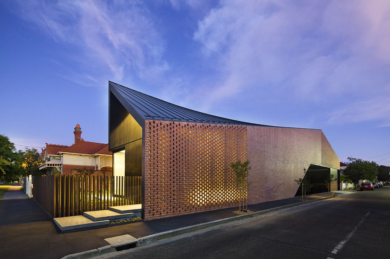 Harold Street Residence Perforated Facade