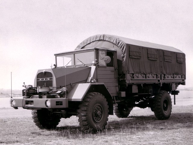 Армейский грузовик MAN 630L2 AE. 1956 – 1972 годы