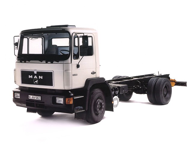 Тяжелый тягач MAN F90. 1986 – 1994 годы
