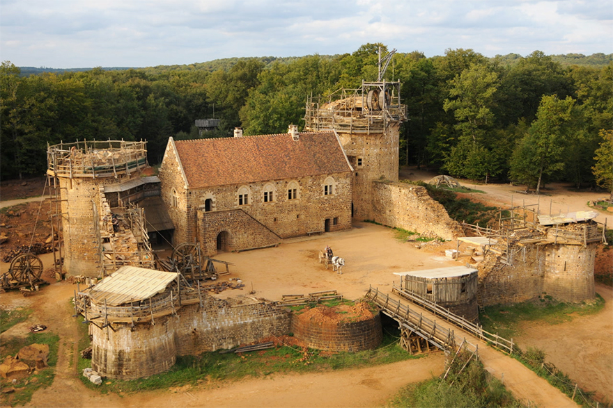 строительство замков в средневековье проект