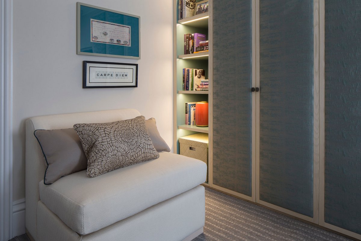 Roselind Wilson Design, квартира The Bromptons, классический интерьер квартиры, интерьер в классическом стиле, роскошная квартира в Лондоне фото