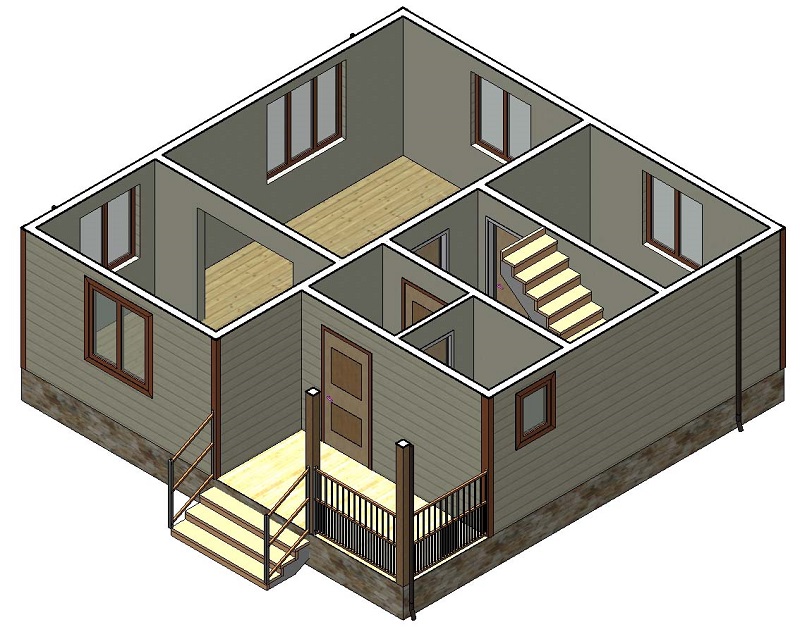 Создать проект каркасного дома 3д онлайн самостоятельно бесплатно