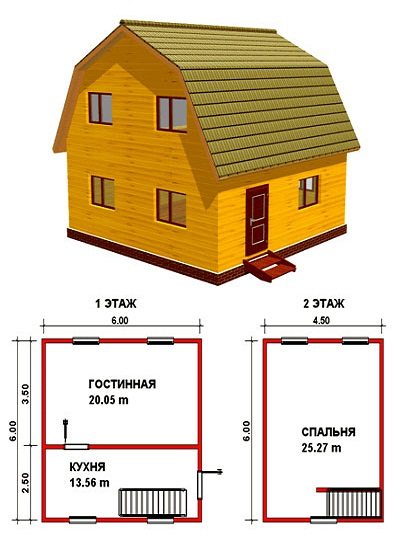 Пример проекта жилого дома