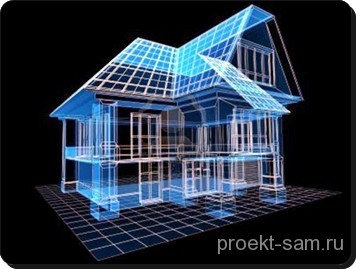 3D проект дома в программе Archicad
