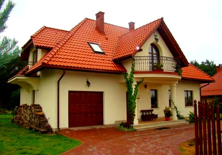 дом с многощипцовой крышей