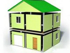 каркасно-панельная модель частного дома