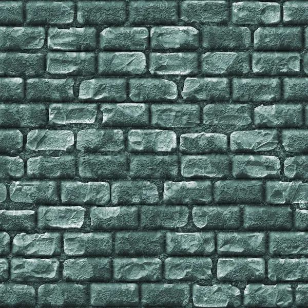 Бесшовная каменная кирпичная стена — стоковое фото