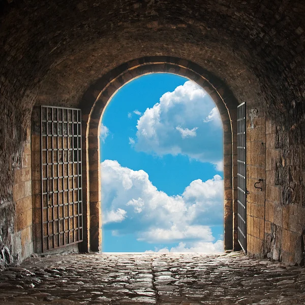 Ворота небес — стоковое фото