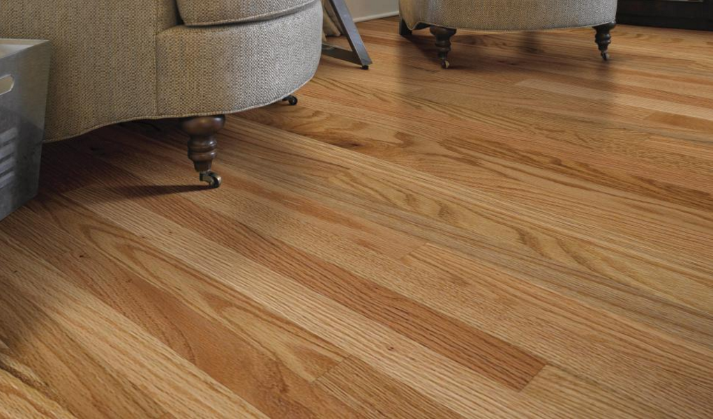 Hardwood timber floor